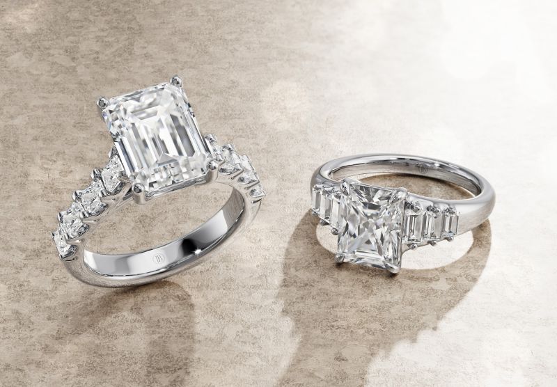 emerald cut comparison panel emerald vs radiant